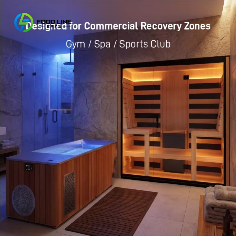 Spa Wellness Center - Dostosowywany komercyjny system do terapii kontrastowej