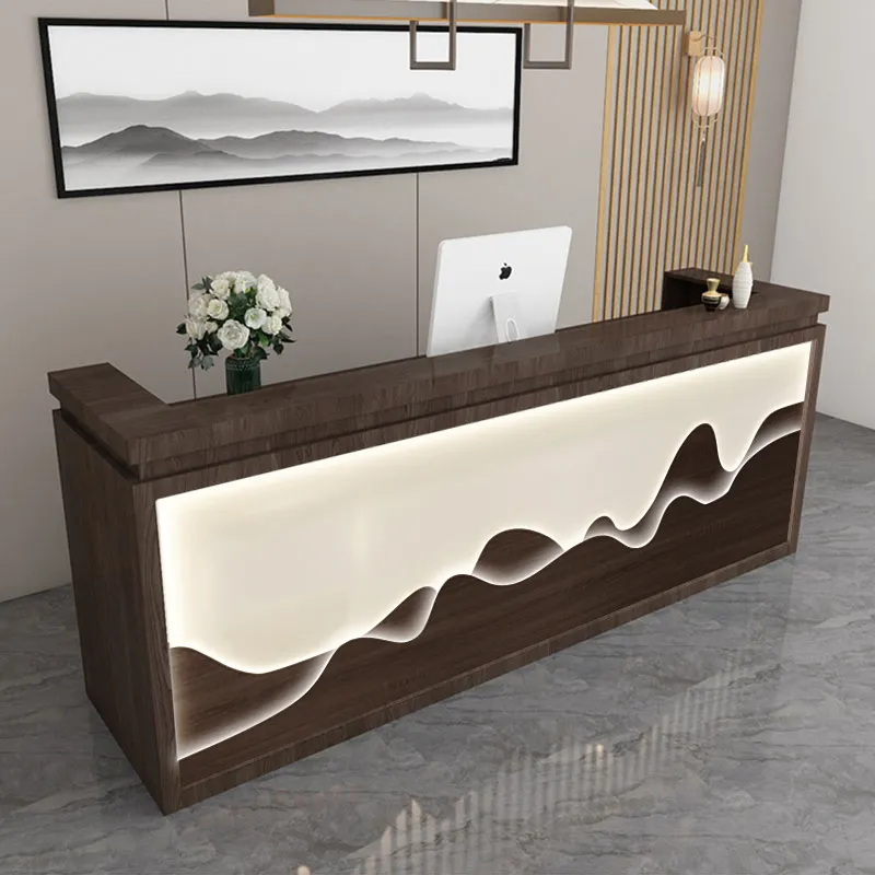 Spa Wellness Center - Lada recepcyjna do nowej chińskiej herbaciarni,
