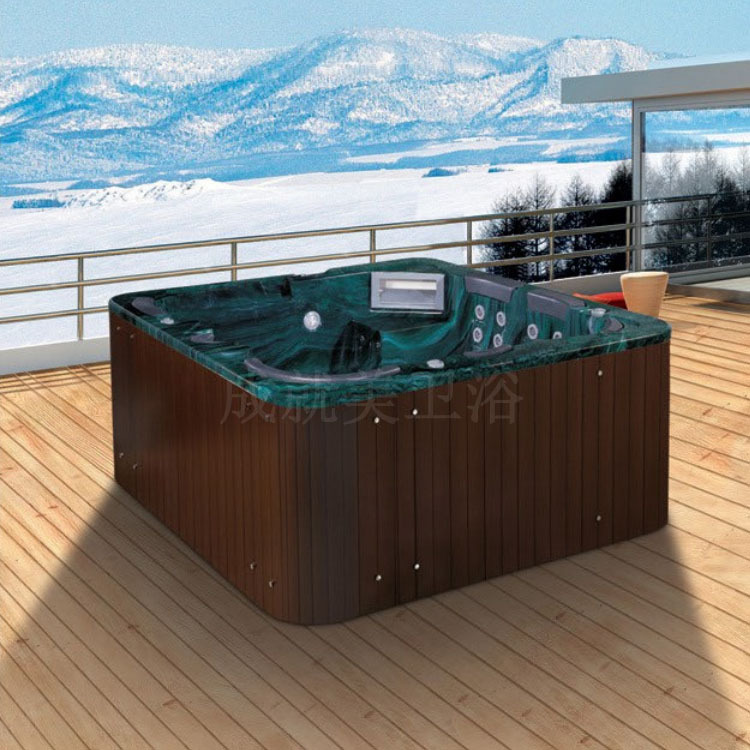 Spa Wellness Center - Profesjonalna wanna z hydromasażem Whirlpool, wanna
