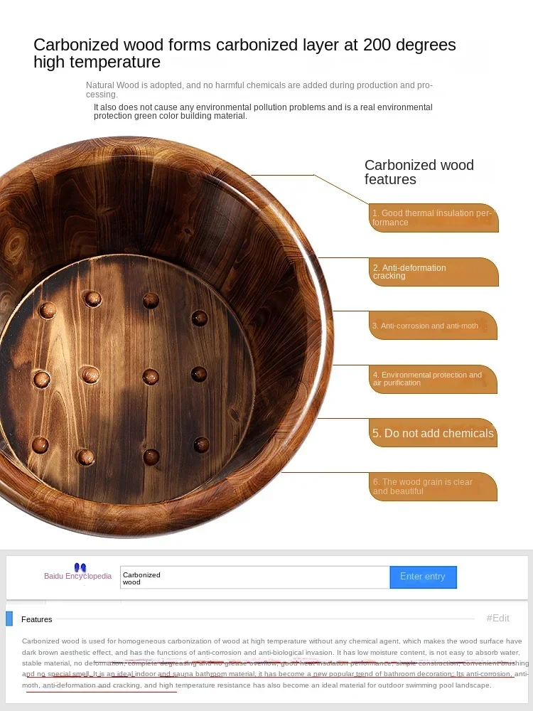 Wood Foot Spa Barrel - Fumigat – Wellness Spa With Massage recenzja i cena