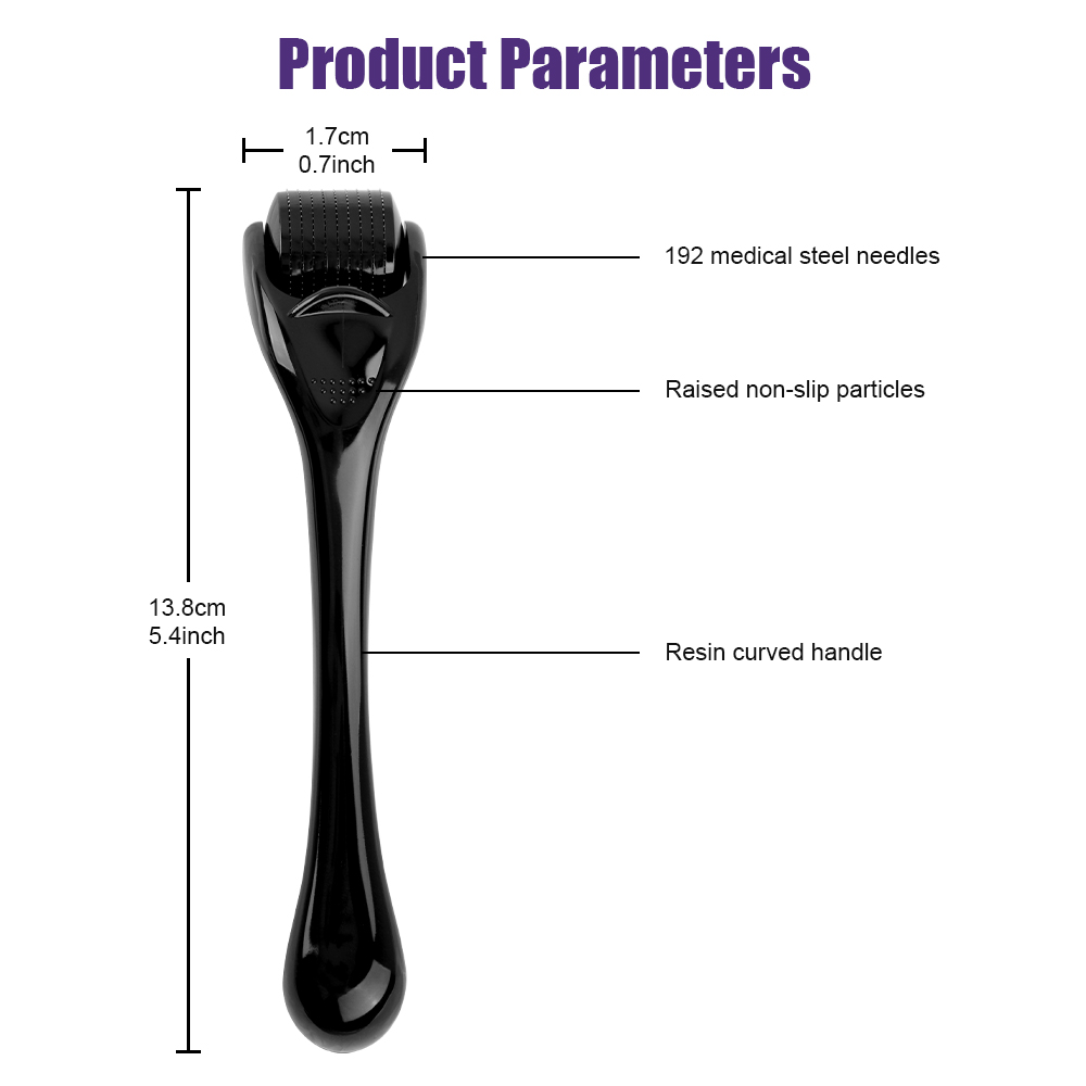 Naturalny męski wałek do zaros – Derma Roller 0.25 recenzja i cena