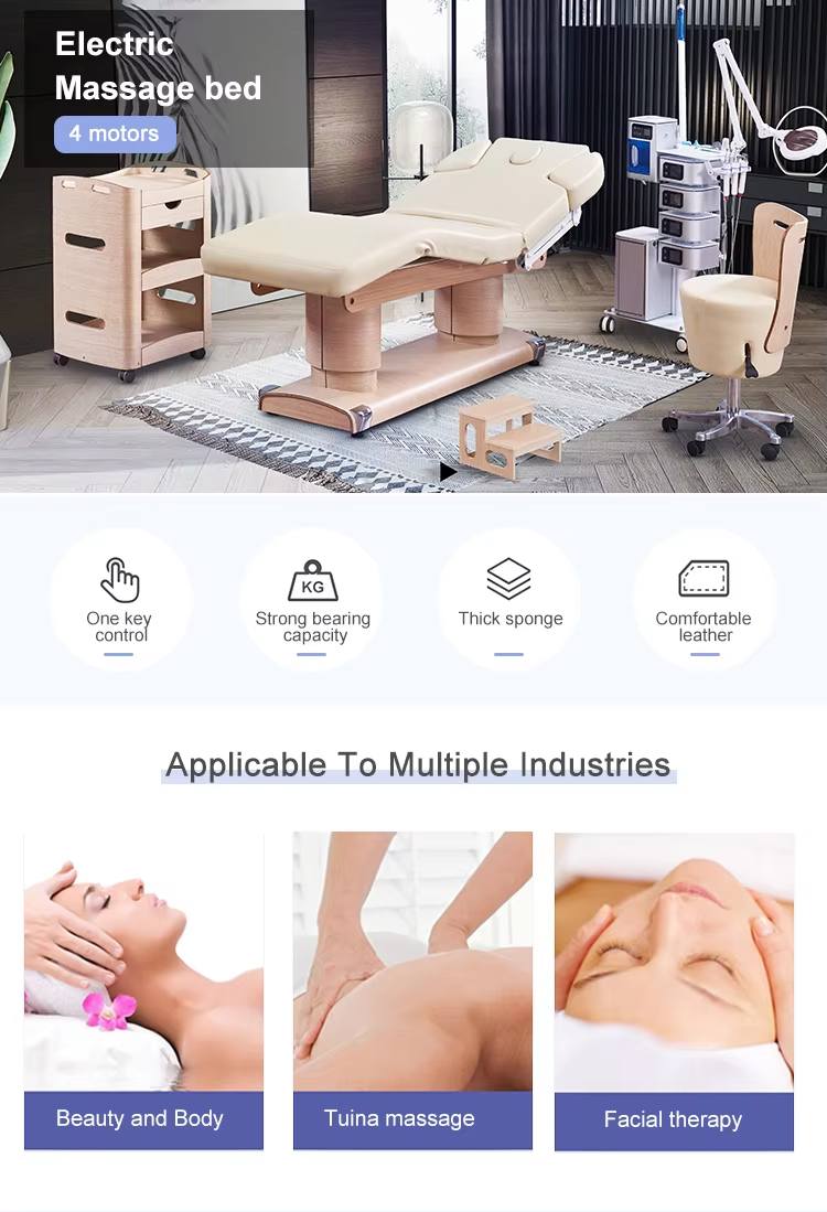 Elektryczny stół do masażu z d – Wellness Spa With Massage recenzja i cena