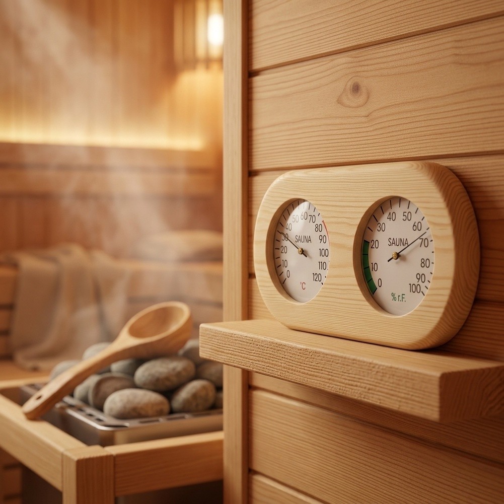 Dwutemperaturowy termohigromet – Spa Wellness Center recenzja i cena