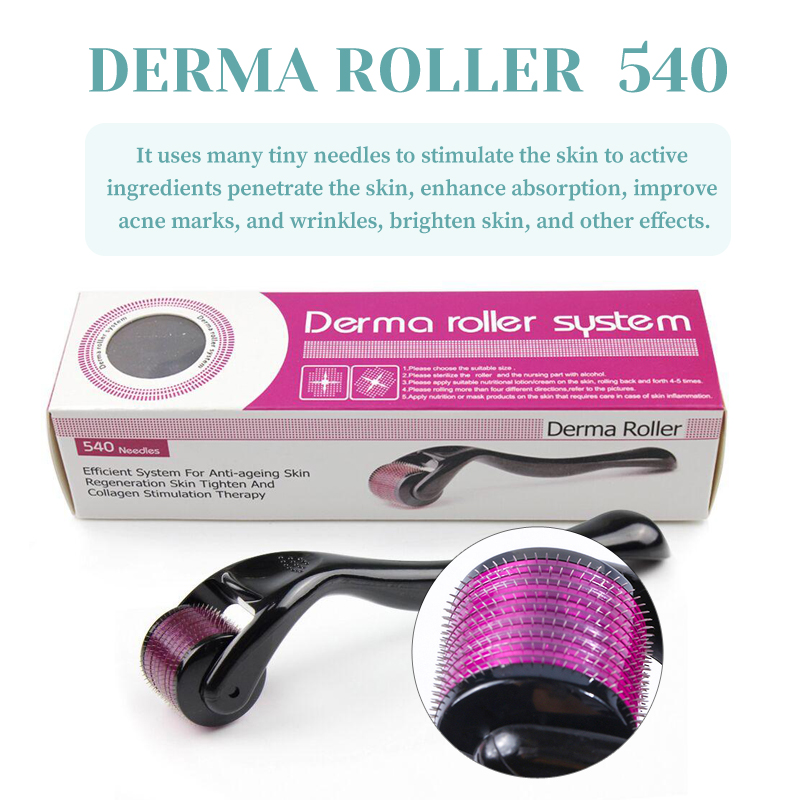 Profesjonalny roller derma 540 – Derma Roller 0.25 recenzja i cena