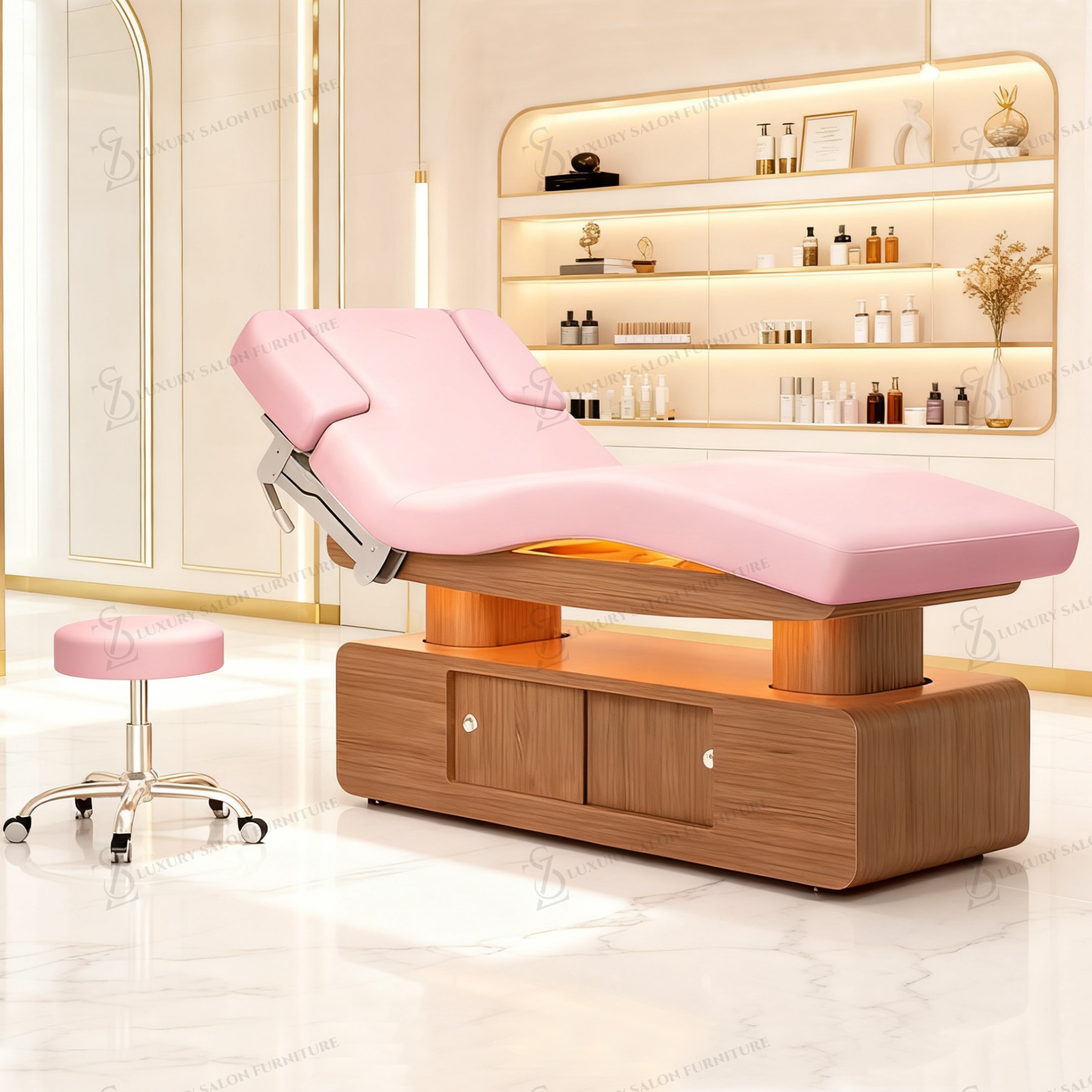 Luksusowe łóżko kosmetyczne 3/ – Wellness Spa With Massage recenzja i cena