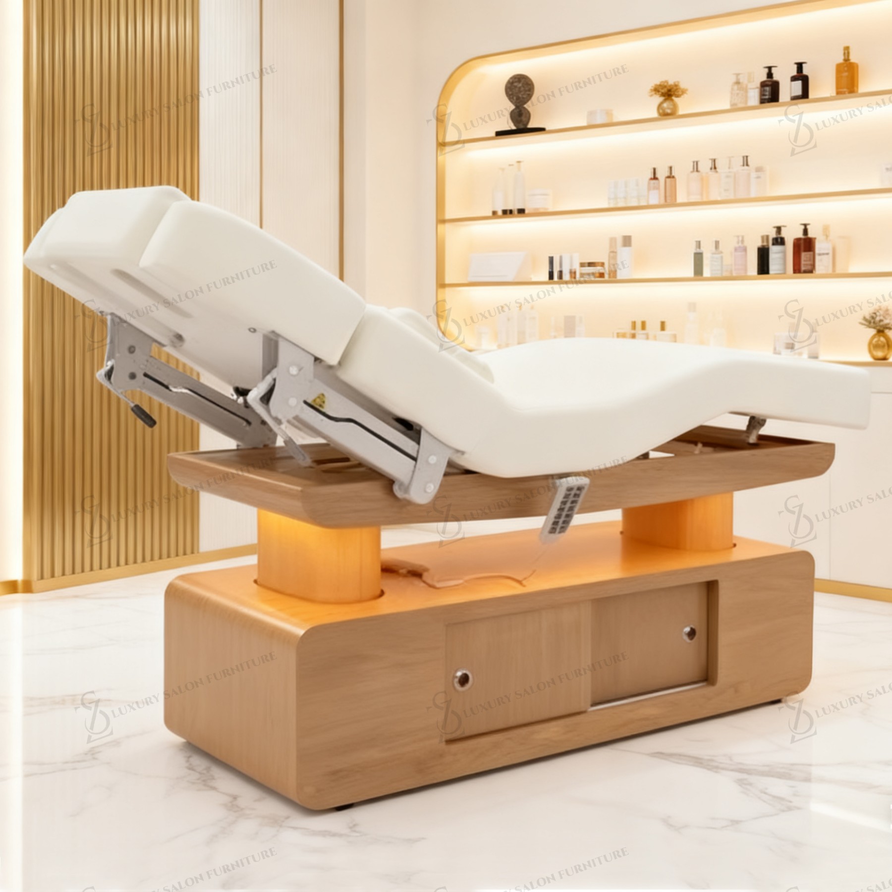 Luksusowe łóżko kosmetyczne 3/ – Wellness Spa With Massage recenzja i cena