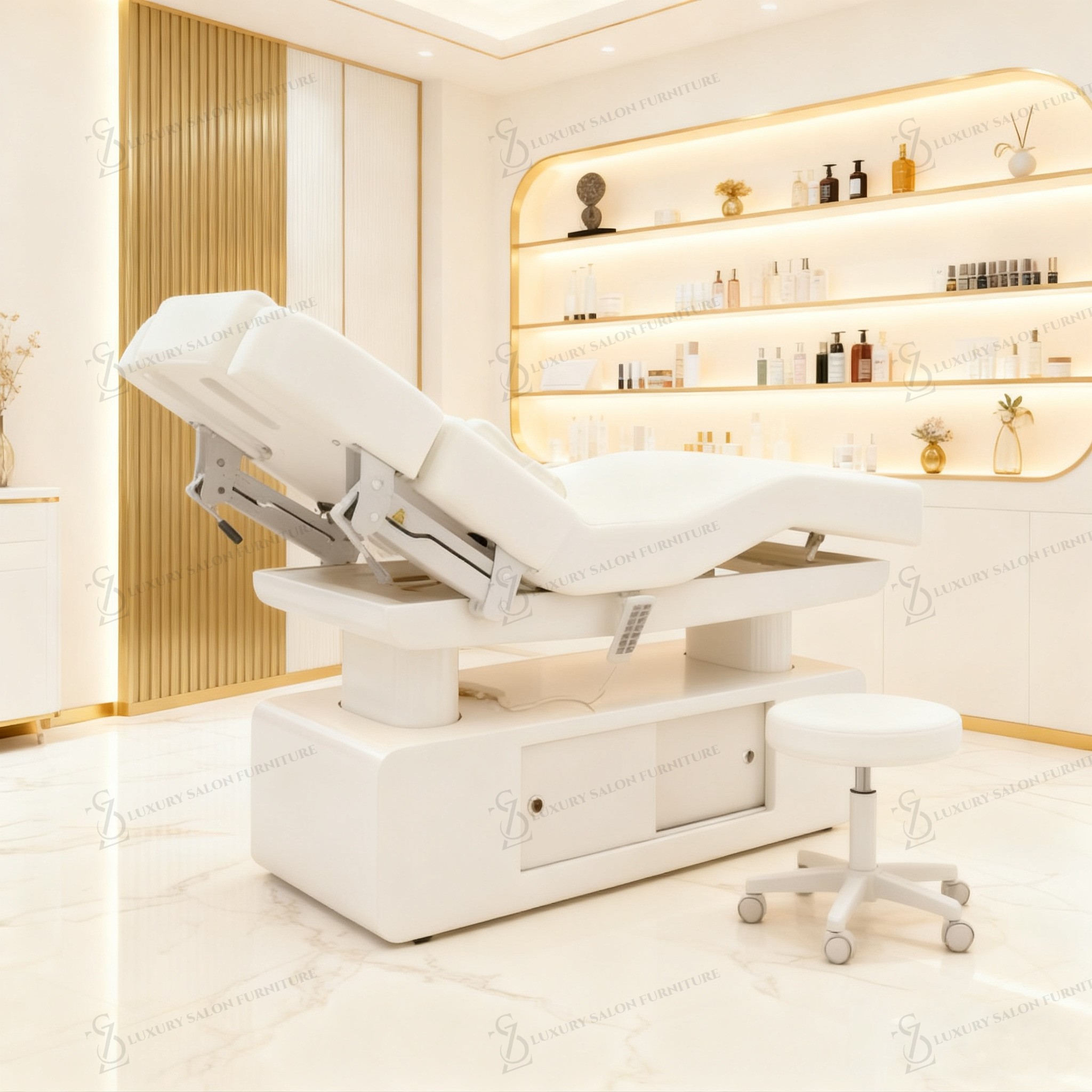 Luksusowe łóżko kosmetyczne 3/ – Wellness Spa With Massage recenzja i cena